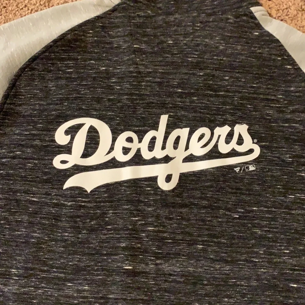NWT Fanatics Los Angeles Dodgers Fleece Zip-up Sweatshirt - Picture 4 of 15